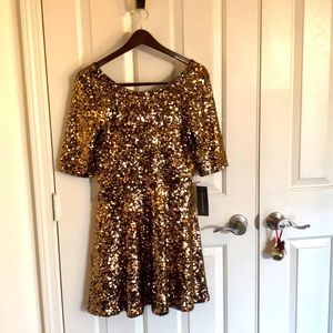 Gorgeous sequin mini dress